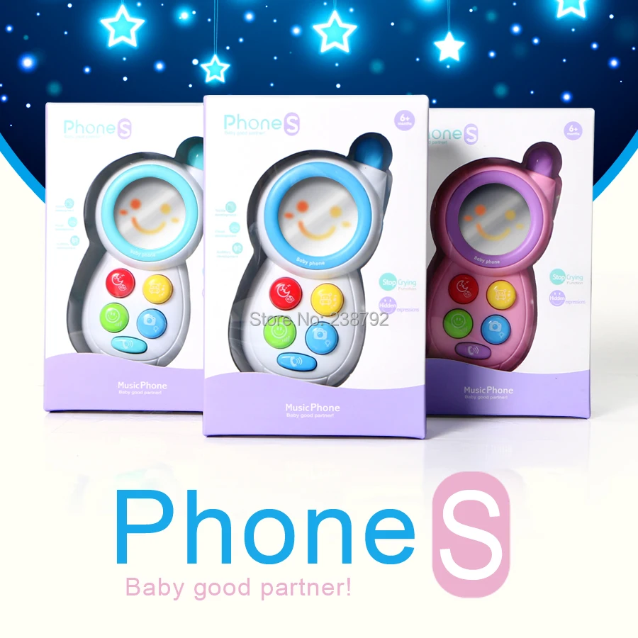 

Smart Mirror Phone Learning Educational Baby Good Partner Handsets Telephone Smartphone Music Funny Mobile Toys Phone
