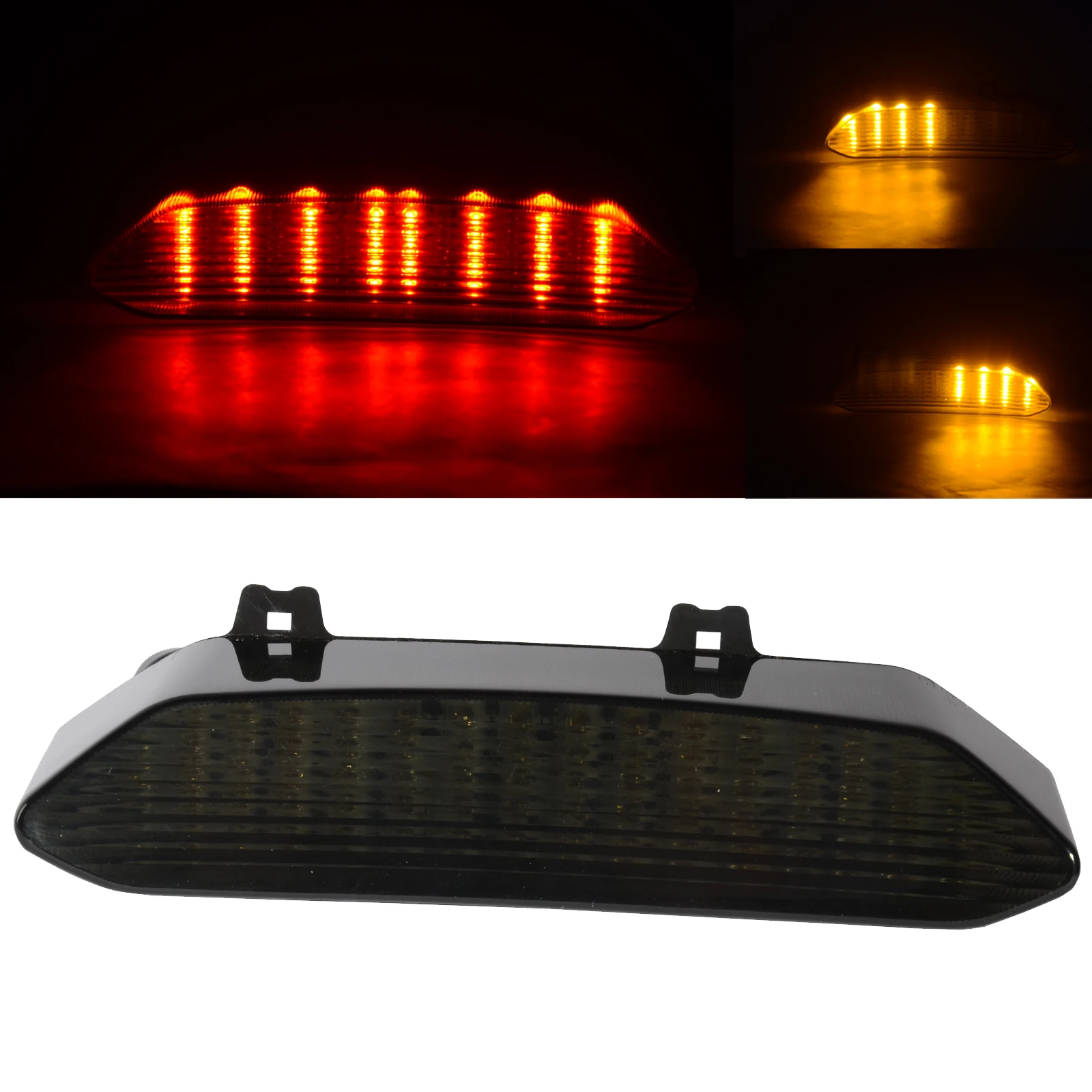 

For Yamaha YZF R1 02-03 1pc 12V LED Motorcycle Break Stop Tail Light ABS Plastic Turn Signal Lamp Mayitr