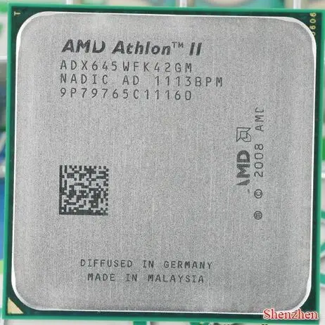 

AMD AthlonII X4 645 3.1GHz Socket AM3 938-pin Processor 65W Dual-Core 2M Cache 45nm Desktop CPU Free Shipping