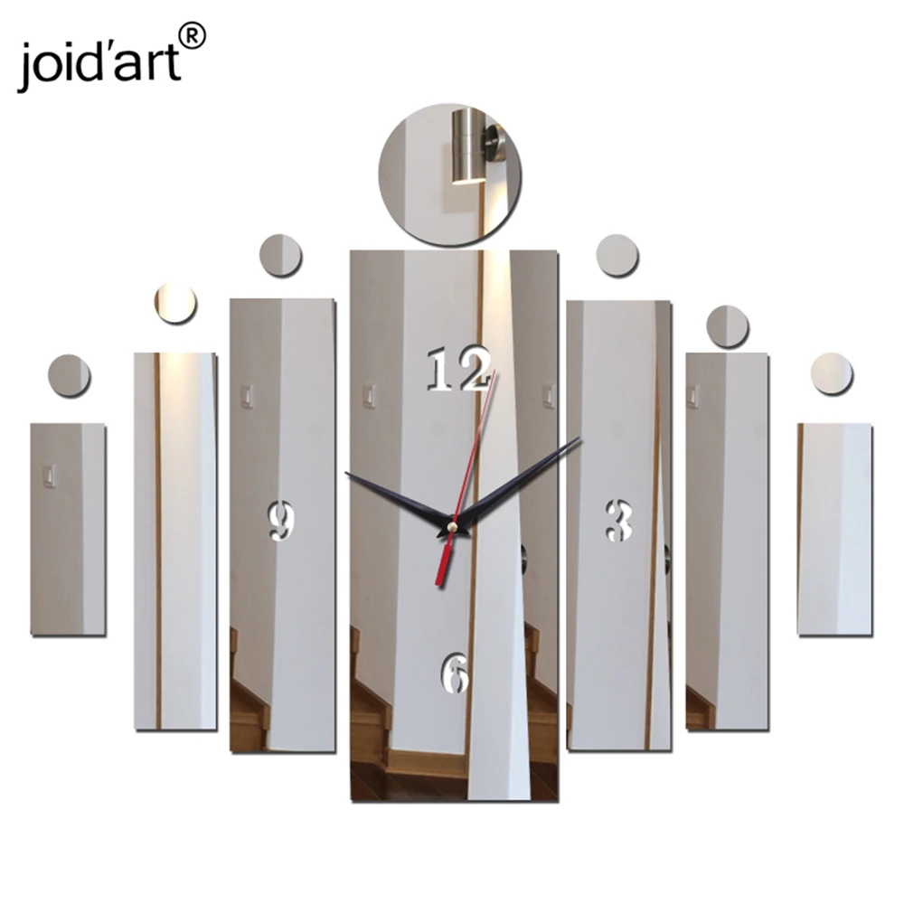 Nuevo especial oferta real acrílico relojes reloj de pared espejo reloj en la habitación de casa moderna decoración Nuevo especial oferta real acrílico relojes reloj de pared espejo reloj en la habitación de casa moderna decoración