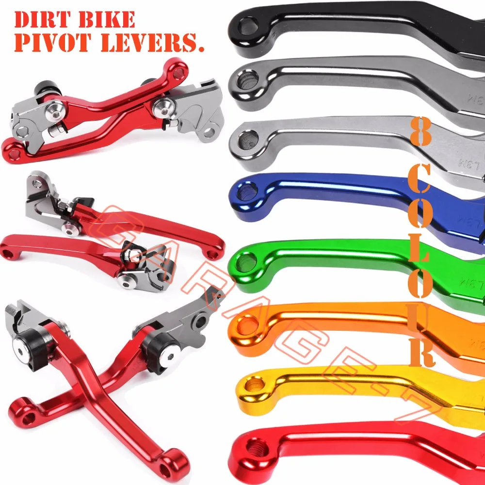 Для Honda CR125R/250R 2004-2007/CRF250R/CRF450R 2004-2006/CRF250X 2004-2019 CNC Pivot Racing Dirt Bike Тормозные сцепления
