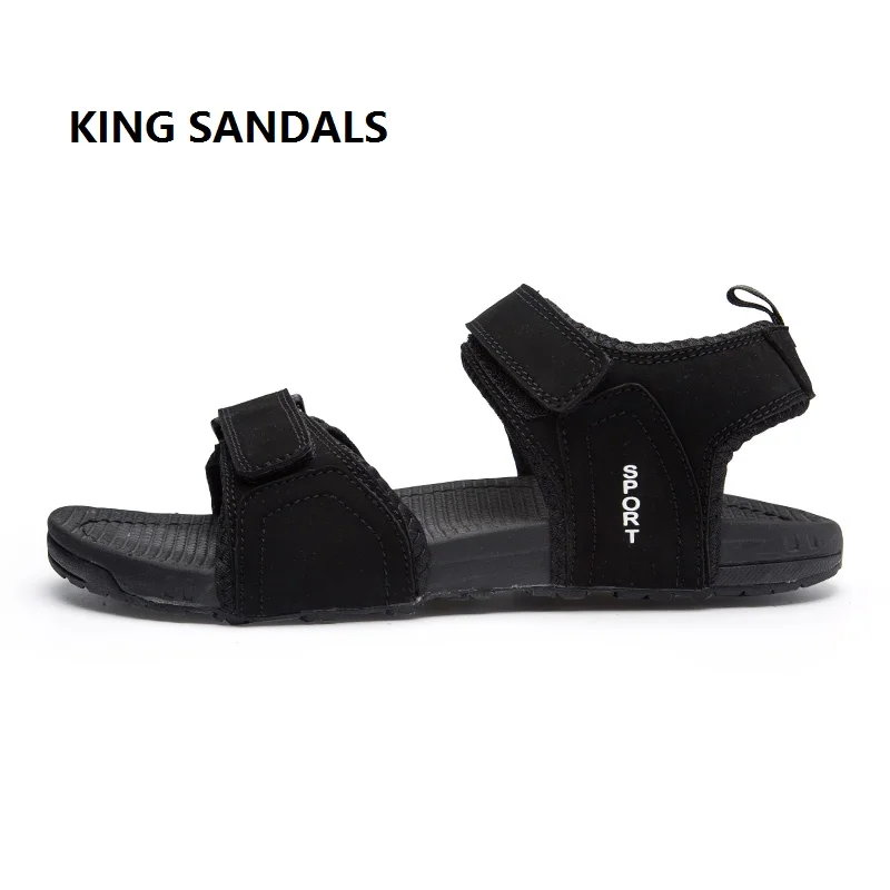 

2018 Brand Men PU Sandals Summer Beach Outdoor Sport Black School Shoes Hiking Sneakers Quick Drying Shoes Size 39-44