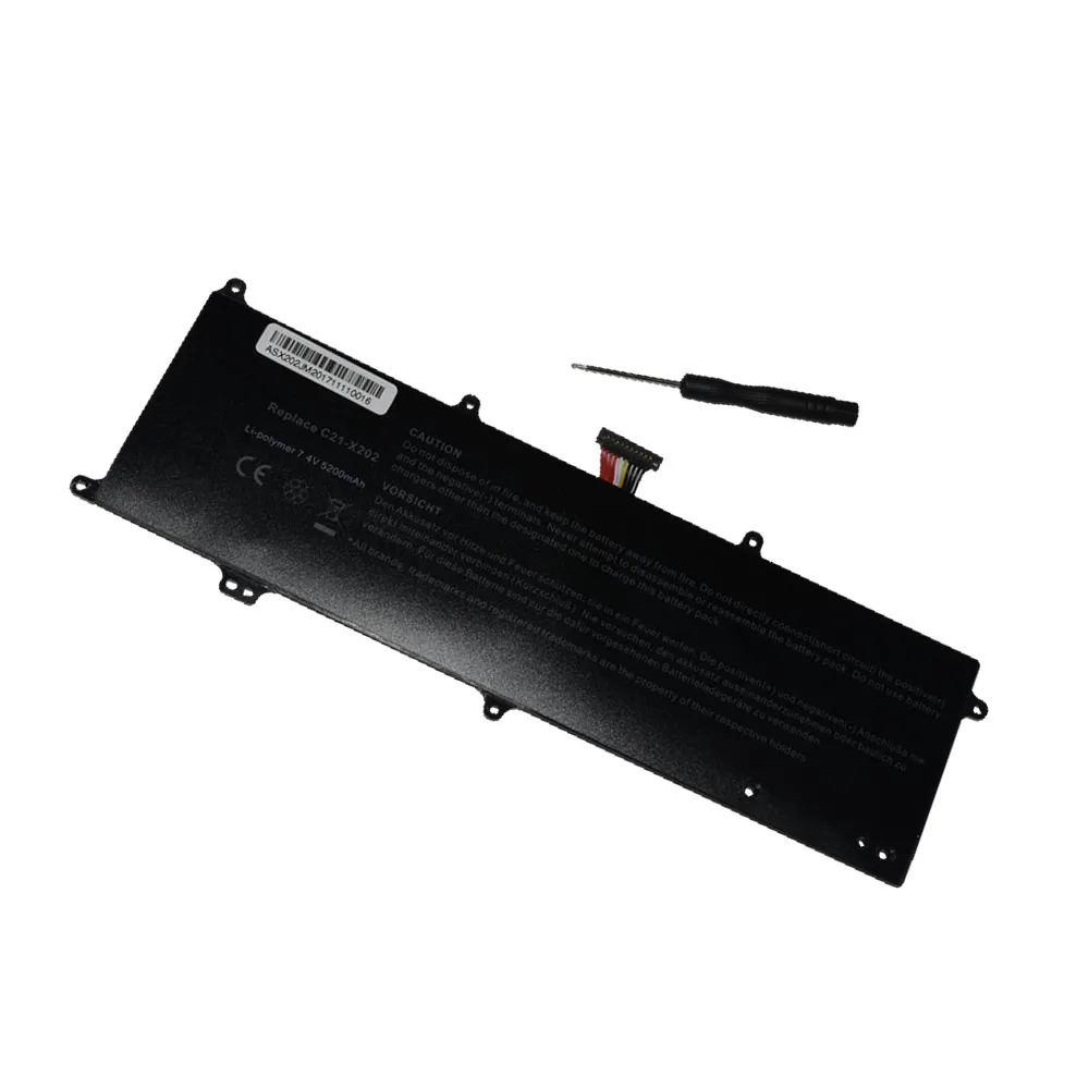 JIGU Laptop Battery For Asus VivoBook S200 S200E-CT209H S200E-CT182HC21-X202 S200E X202 X202E X201 X201E C21X202 JIGU Laptop Battery For Asus VivoBook S200 S200E-CT209H S200E-CT182HC21-X202 S200E X202 X202E X201 X201E C21X202