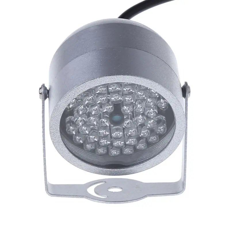 CCTV 48 светодиодный DC 12 V всепогодный осветитель Света CCTV камеры безопасности ИК инфракрасного ночного видения Lam