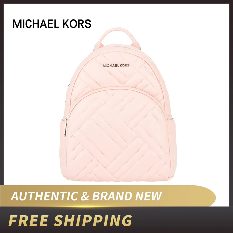 Средний Рюкзак MICHAEL KORS ABBEY сумка через плечо Стеганая Кожаная 35F8SAYB6T|Рюкзаки| |
