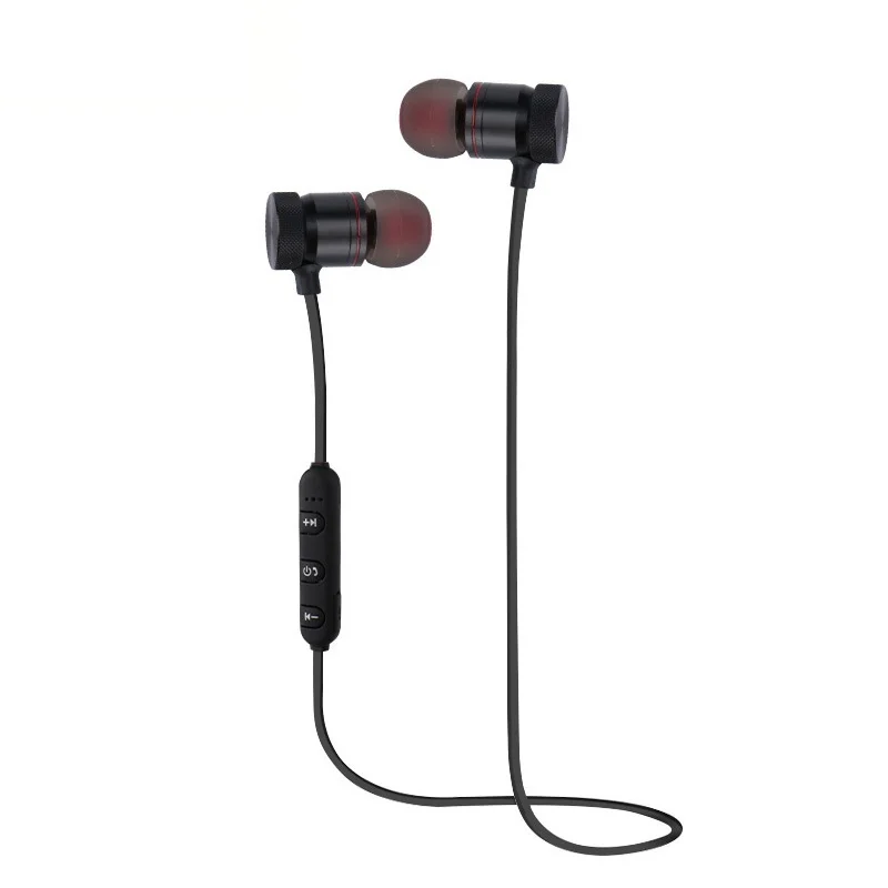 Teamyo Bluetooth Беспроводные наушники с микрофоном магнитные спортивные басы
