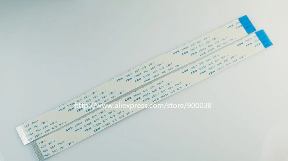 

10pcs 0.5 mm 30 pin 200mm length Flexible Flat Ribbon Cable FPC FFC Cable reverse / different direction ZIF connection