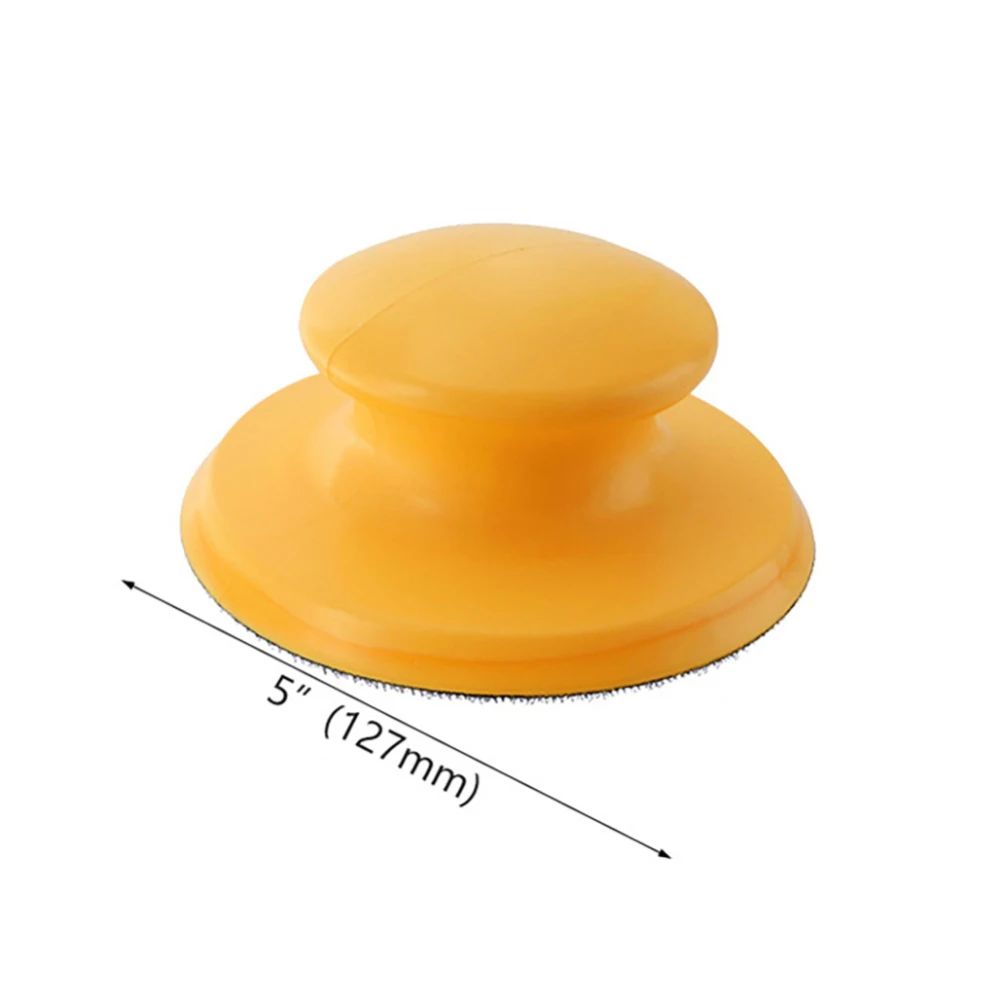 5 Inch  Sand Paper Sanding Block Handheld Belt Sander DIY Abrasive Sand Paper Sanding Block wheel rubber stretch disc New