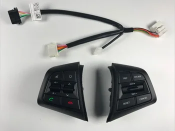 

Multimedia steering wheel button control For Hyundai ix25 1.6L Steering Wheel Cruise Control Buttons car styling