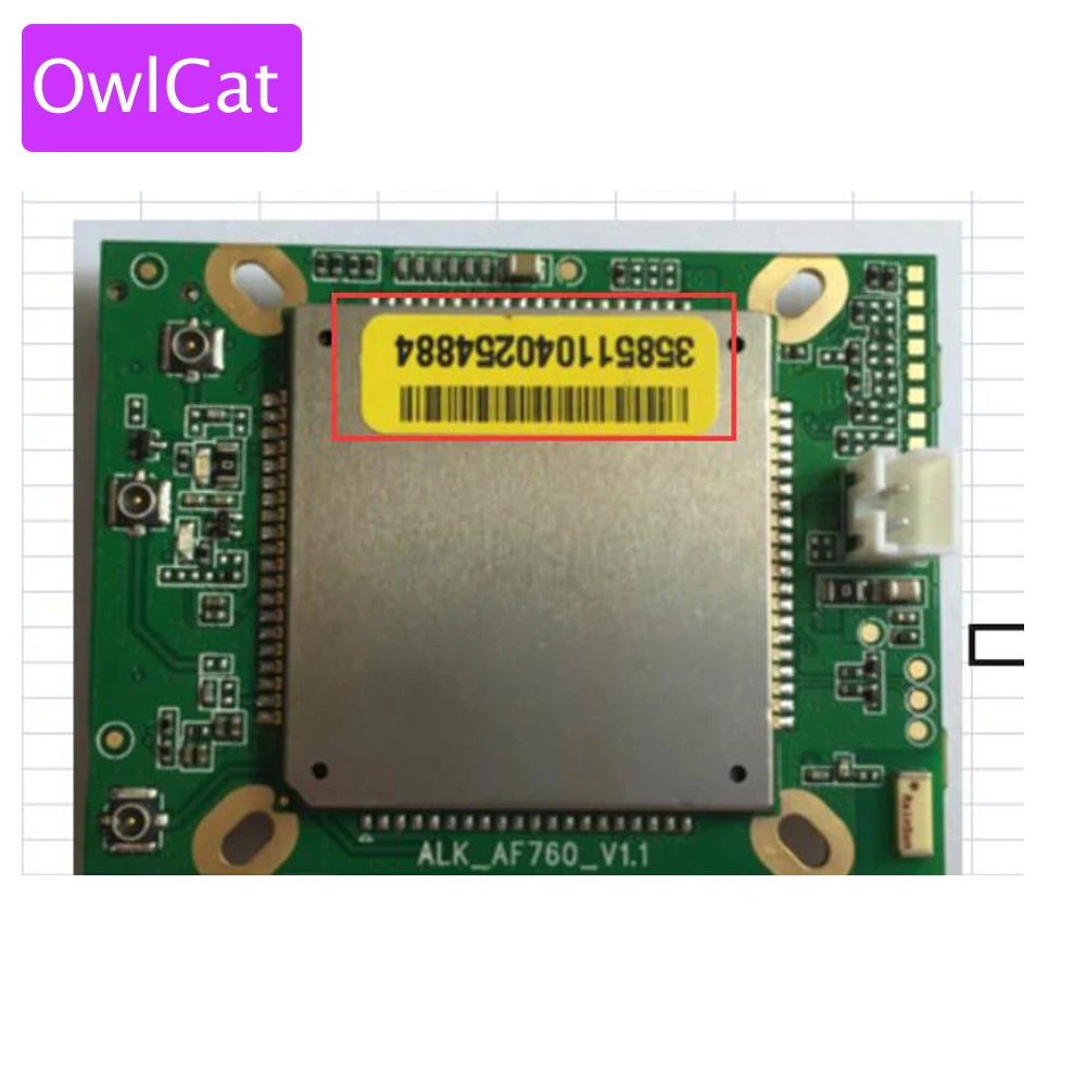 

OwlCat GSM 4G IP CameraModule Spare Parts 4G SIM Camera Camera Module pcb Board replacement for My 4G camera NC47G