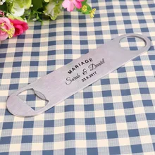 Персонализированные Свадебные сувениры сувенир бутылка индивидуальный заказ открывалка день рождения холостяк вечерние открывалка для пивных бутылок свадебные принадлежности набор из 40