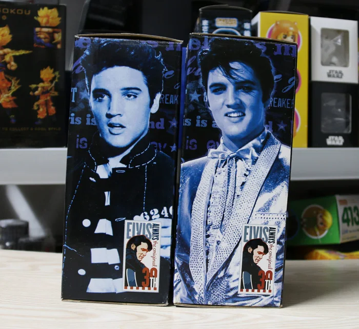 Elvis Presley Jailhouse Rock и 1957 год в золоте 2 вер. NECA головка молотки 21 см фигурка с