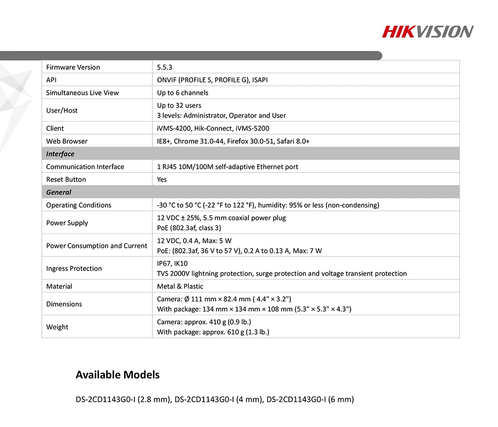 Datasheet of DS-2CD1143G0-I_V5.5.3_20180502-3