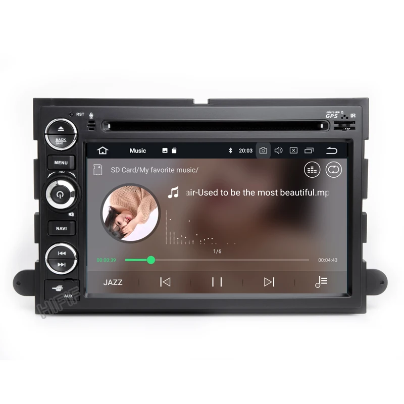 4G Android 10 Восьмиядерный 4 Гб RAM Автомобильный DVD плеер для Ford Explorer Fusion Mustang Focus Edge