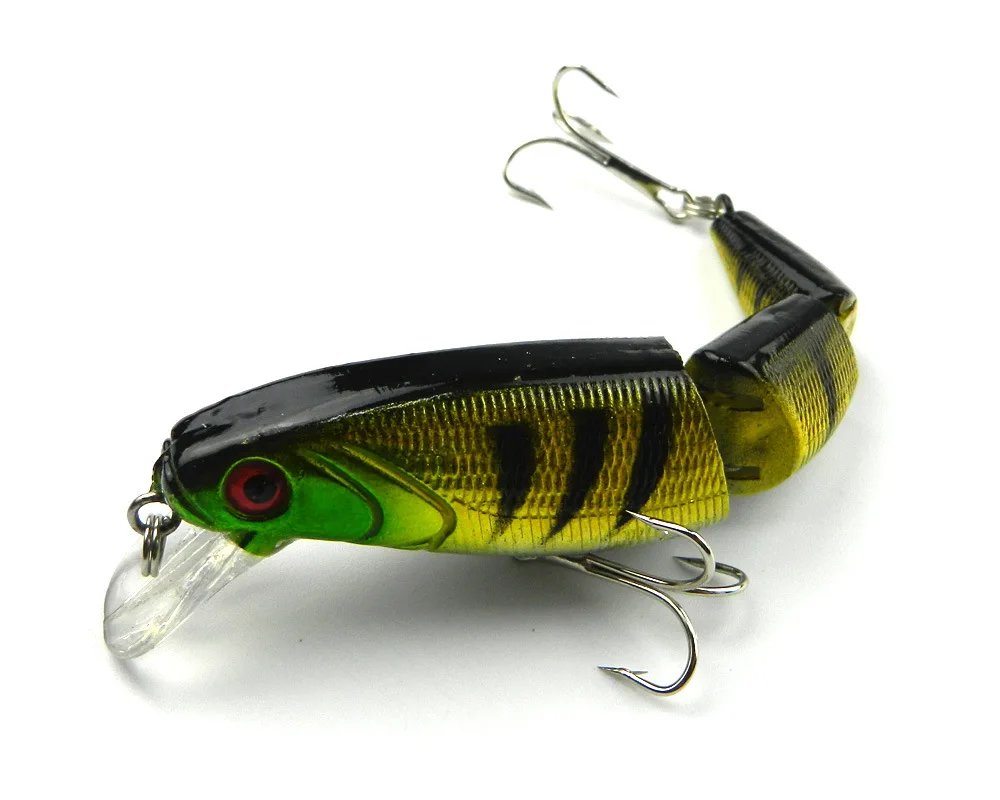 Fishing Wobblers Lifelike Fishing Lure 6 Segment Swimbait Crankbait