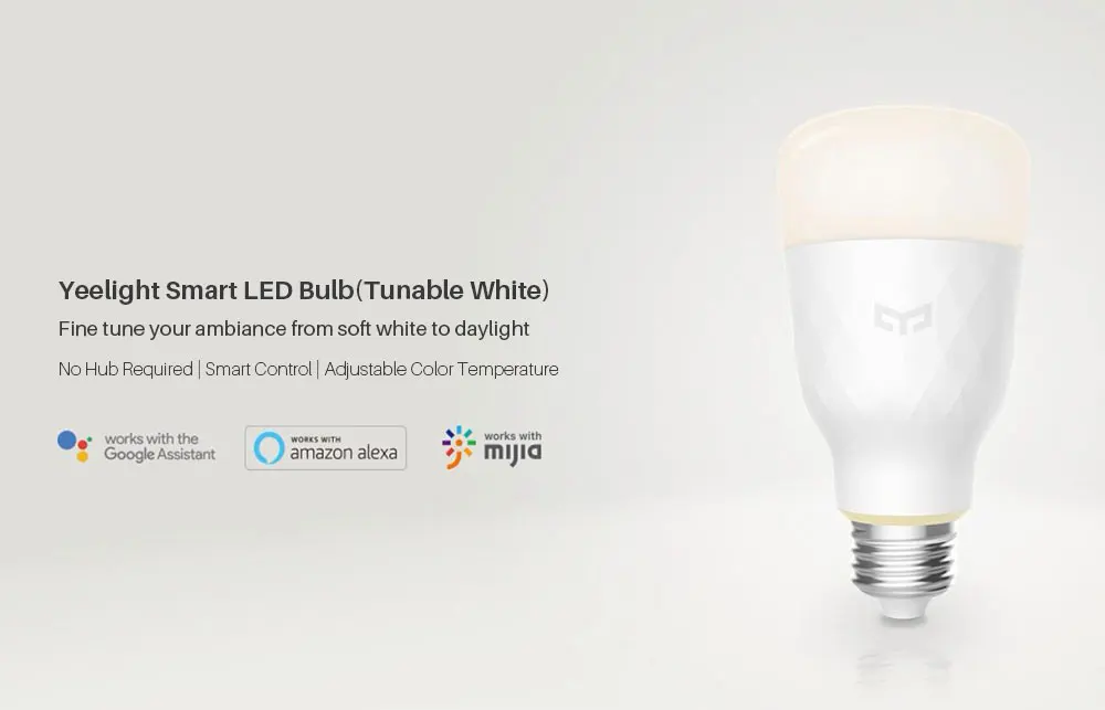 Xiao mi Yeelight Smart Светодиодный лампы Красочный 800 люмен 10 W E27 белый RGB умная лампа удаленного Управление для mi приложение Home умный дом