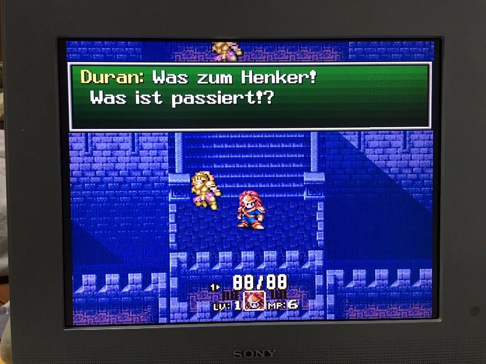 16 бит игры* SEIKEN DENSETSU 3-Secret of Mana 2(немецкая версия PAL! Немецкий язык