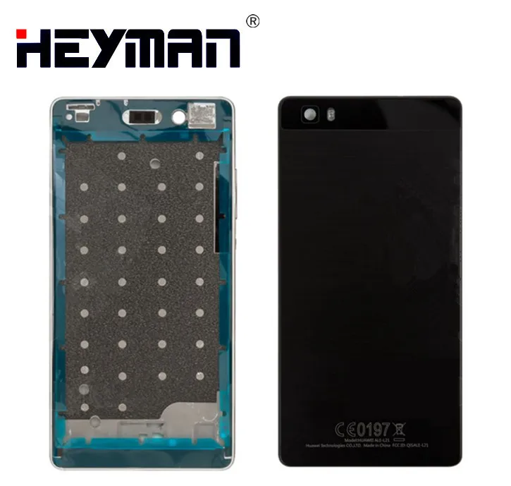 Корпус для Huawei P8 Lite(ALE L21) ЖК экран средняя передняя рамка задняя крышка батареи
