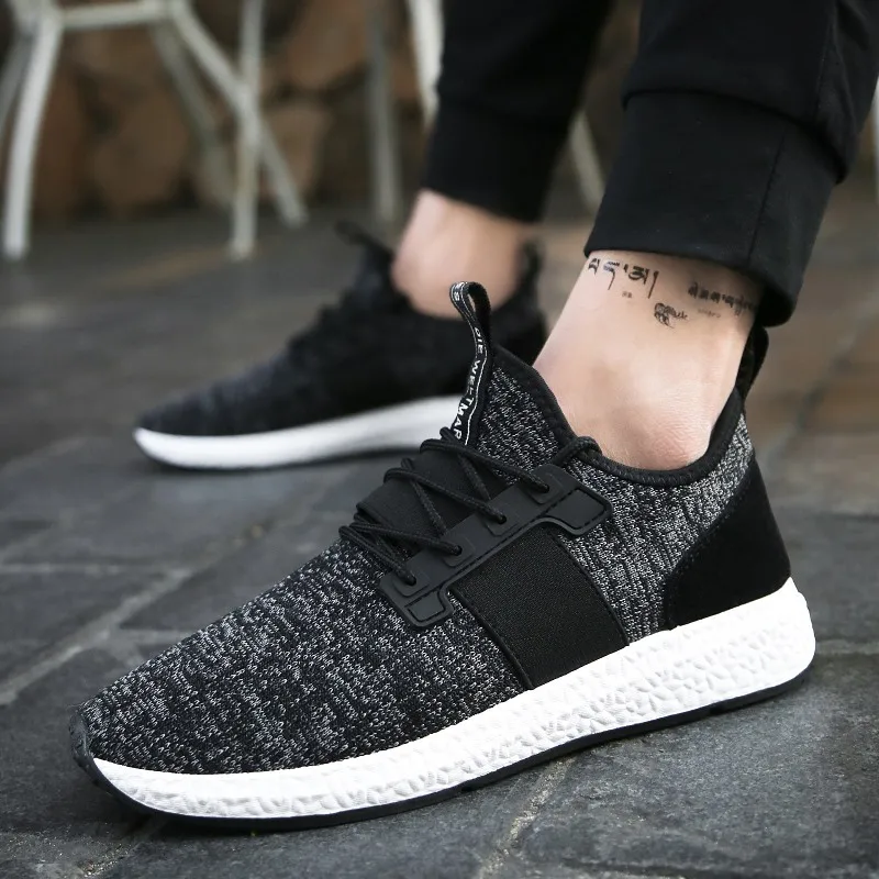 

High Quality Plus Size Man Casual Shoes 2019 Hot Sell Non-slip Sport Shoes Tenis Sneakers Men Shoes Brand Men Damping Footwear