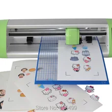 Горячая 15 дюймов Smart режущий плоттер есть камера легко работать автоматически камеры/автоматически вырезать контур с