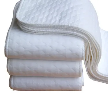 

CEO Cotton Washable Baby Nappies Antibacterial Special Fiber Infant Diaper Pads 3Layers Design Super-absorbent Factory Wholesale