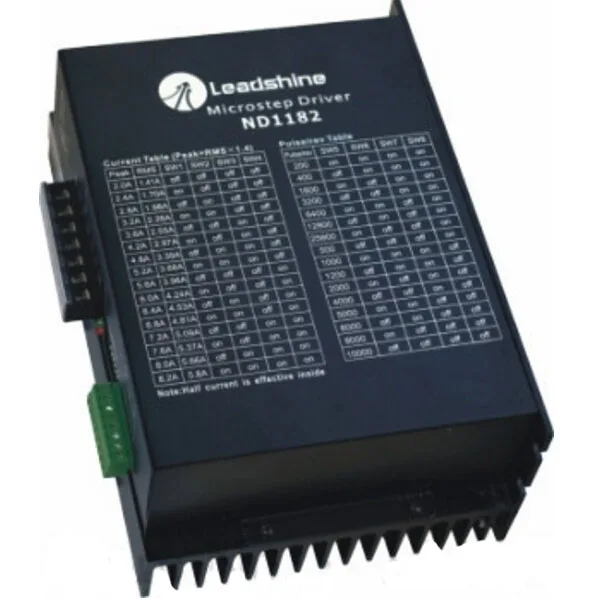 

New Leadshine DM1182 CNC Stepper Drive 2-phase Digital High Voltage Work 80 ~ 150VAC, output 0.5A ~ 8.2A step-step nema motor