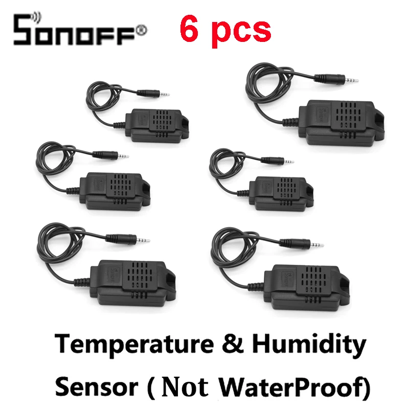 1/234/5/6 шт. Sonoff Сенсор Si7021 Температура влажности Сенсор зонд высокий контроль точности модуль для Sonoff TH10 и Sonoff TH16
