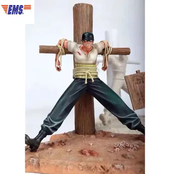 

35CM Anime Cross Roronoa Zoro GK The Debut Ver Resin Statue Action Figure For Desktop Decoration X83