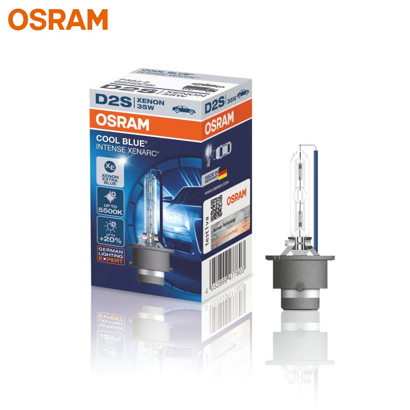 OSRAM Xenon HID D1S D2S D3S D4S 66140CBI 66240CBI 66340CBI 66440CBI холодный синий 5500K Автомобильная фара авто стильная лампа CBI(один