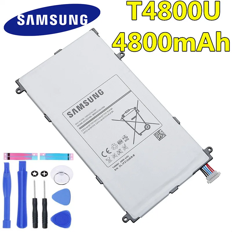 Samsung оригинальный T4800U T4800E samsung Галактики вкладка Pro 8 4 в SM T321 T325 T320 таблетки Батарея