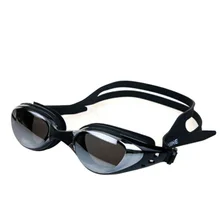 Зеркальные очки для плавания с силиконовым уплотнением, очки для плавания, очки для дайвинга с защитой от ультрафиолета, противотуманные, водонепроницаемые, для плавания