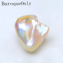 BaroqueOnly высокий блеск смешанные цвета Голый жемчуг бусины 20-25 мм большой размер культивированный пресноводный барочный жемчуг diy ювелирных изделий BHC