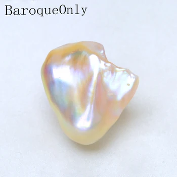 

BaroqueOnly high luster mixed color naked pearl beads 20-25mm big size cultured freshwater baroque pearl diy jewlry making BHC