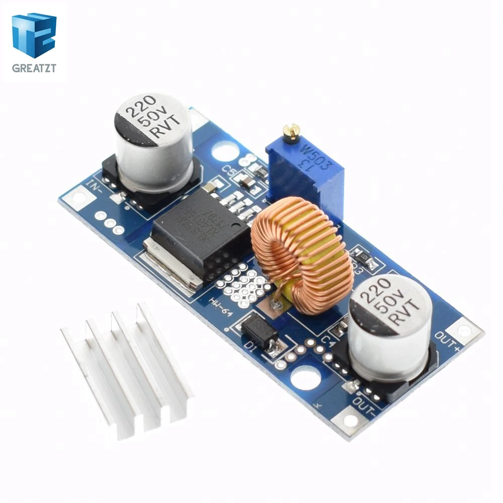 

1PCS 5A XL4015 DC-DC Step Down Adjustable Power Supply Module LED Lithium Charger