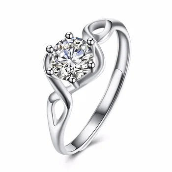 

SALE 2020 new Fine Jewelry Jewelry Original 100% 925 Sterling Silver Crystal From Swarovskis Opening Rings Rings For GIRL Gift