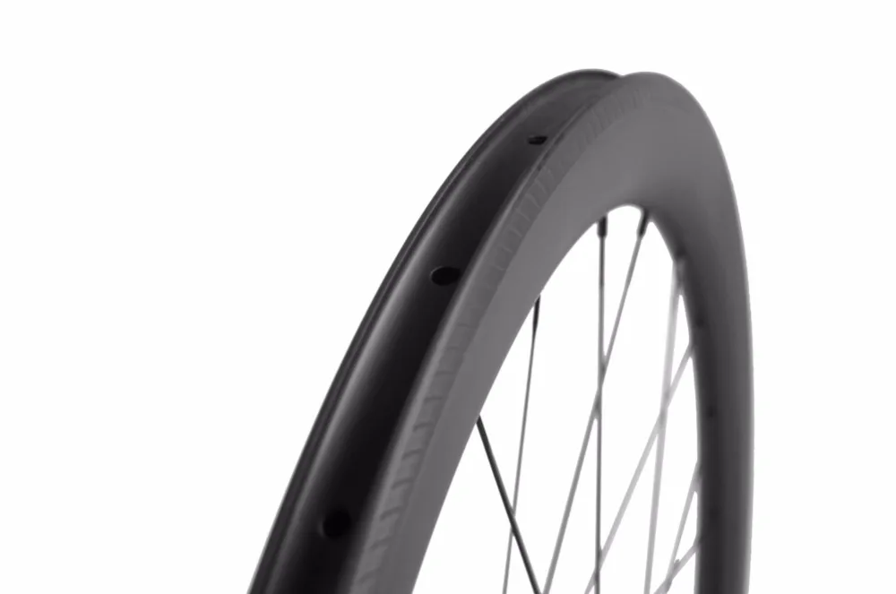 Perfect 700C Carbon Clincher Wheelset With Special Braking Surface U shape Carbon Road Bike Wheels 9