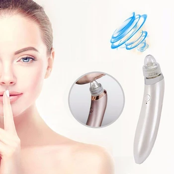 

Pore Cleaner Acne Vacuum Blackhead Remover Pen Skin Care Instrument Pore Extractor USB Rechargeable Home Suction Beauty Tool