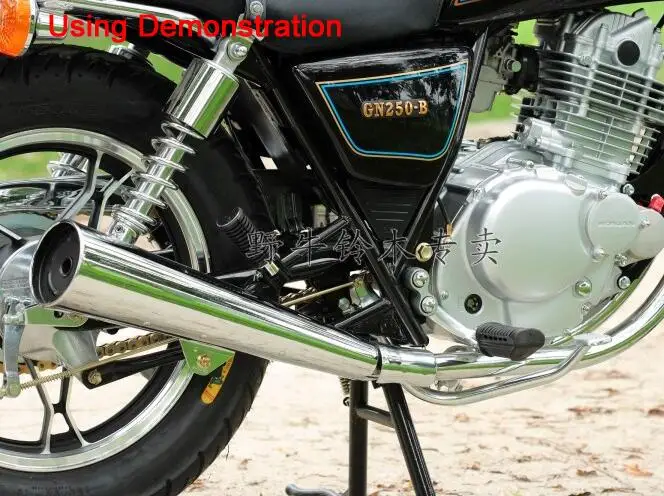gn250 exhaust