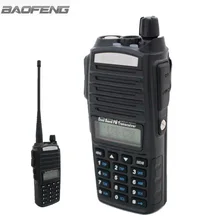 Baofeng UV-82 двухстороннее радио 5 Вт или 8 Вт Dual Band 137-174/400-520 мГц Хэм любительского Рация UV82 для охоты трекер
