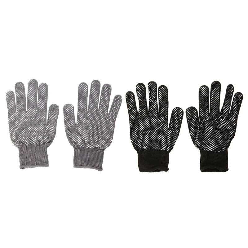 2pcs Heat Resistant Protective Glove Hair Styling For Curling Straight