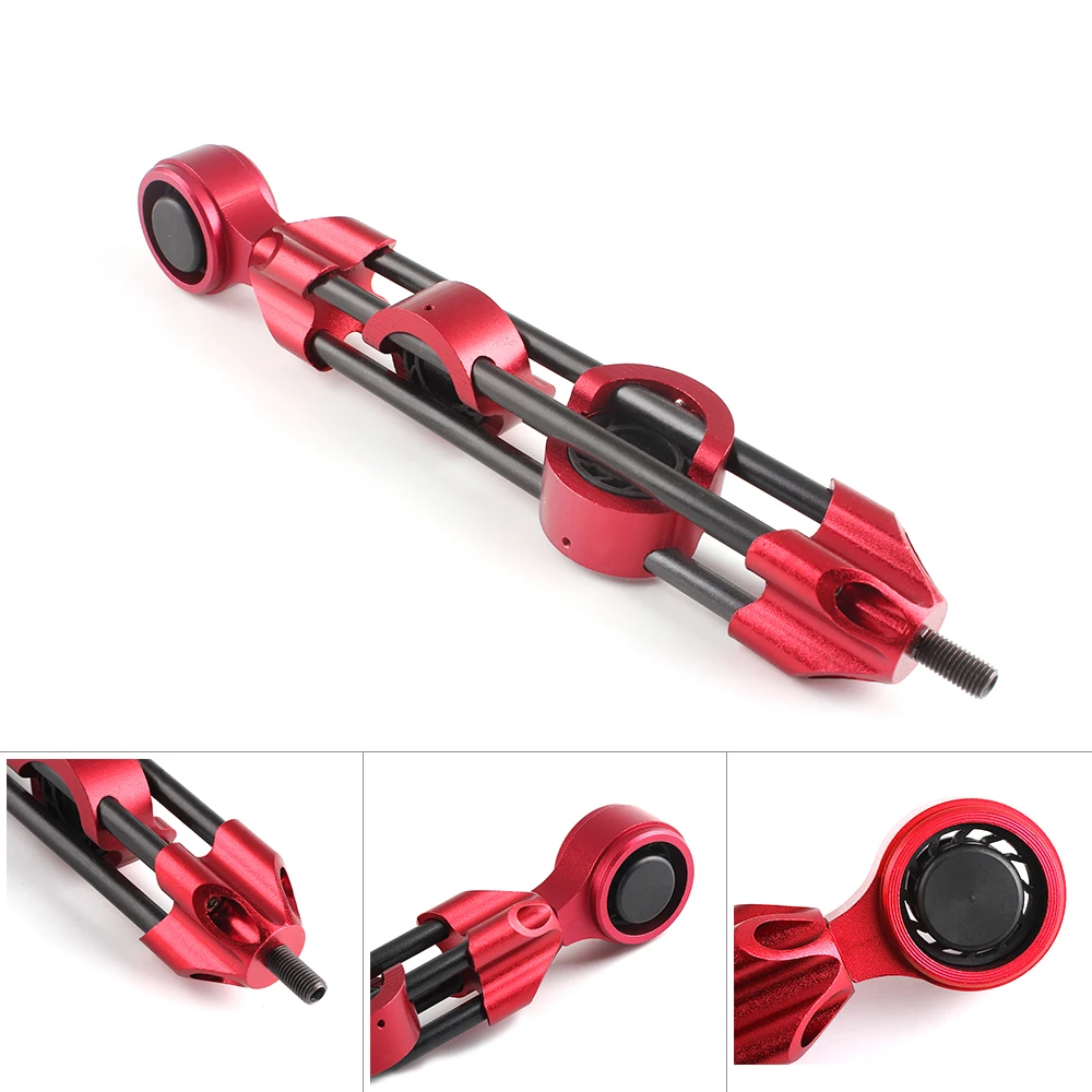 

Aluminum alloy 10/7 Inch Archery Hunting Compound Bow Stabilizer Damper Shock Hunting Arrow Archery Bow Accessories