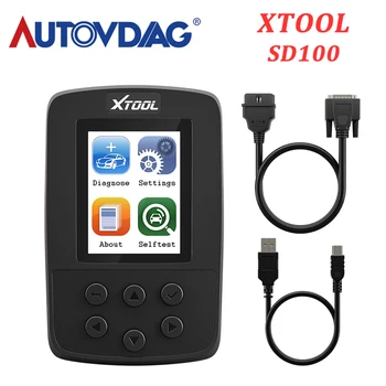 

XTOOL SD100 Full OBD2 Code Reader Scan Diagnostic Tools SD100 OBD2 Car accessories Better Than ELM327 Multi-Language Free update