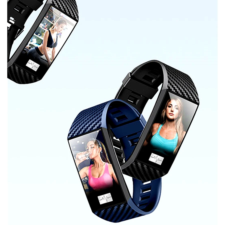 

OUTMIX KS58 Smart Bracelet Band With Heart rate Monitor ECG Blood Pressure Fitness Tracker Wrisatband Smart Watch