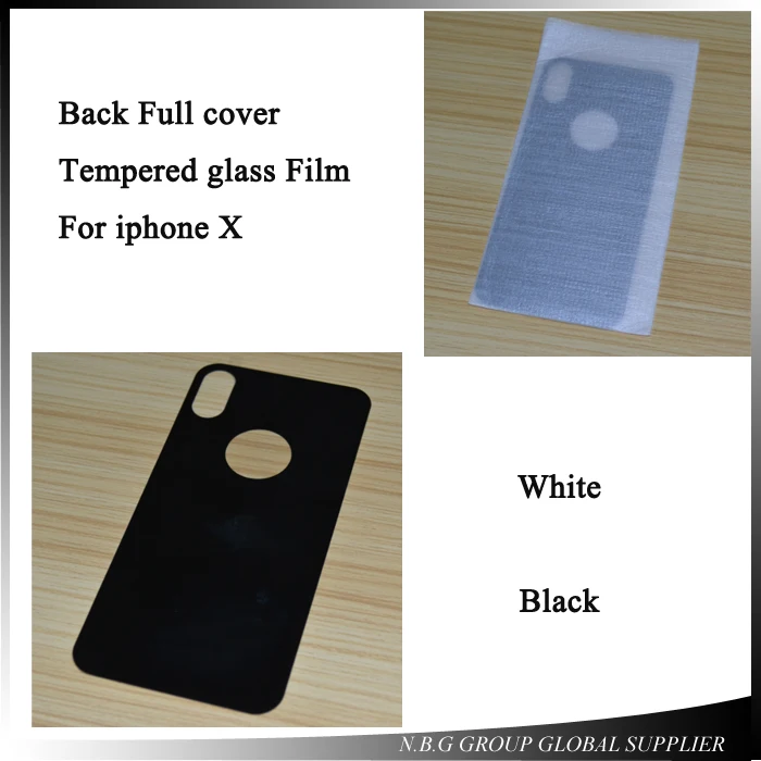 10 шт. 3D круглый изогнутый край Экран протектор для iPhone X Передняя крышка+ Back закаленное Стекло защитный Плёнки для iphonex Стекло Плёнки