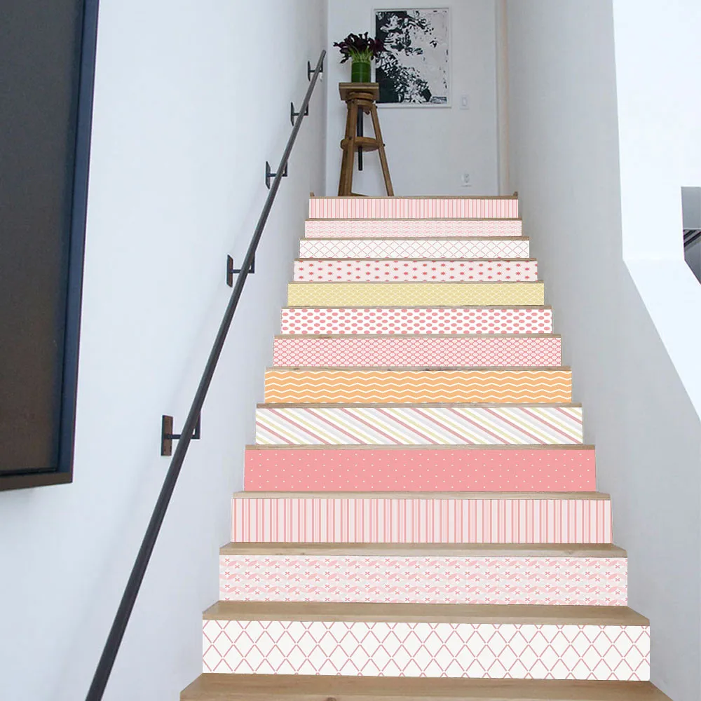 

DIY Steps Sticker Removable Stair Sticker Home Decor Ceramic Tiles Patterns P# dropship