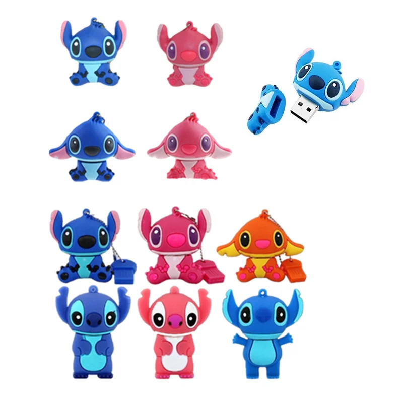 

Lilo&Stitch Usb Flash Drive 32GB 16GB Pen Drive 4GB 8G Pendrive 2.0 Lovely Cartoon U Disk Memory Stick Usb Flash Stick Best Gift