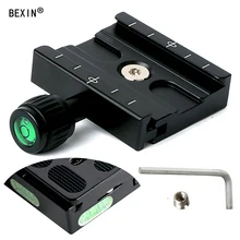 60mm Clamp+ QR60 Quick Release Plate For Compatible Arca Swiss Tripod Ball Head sirui va 5 fluid video head with arca swiss compatible quick release plate