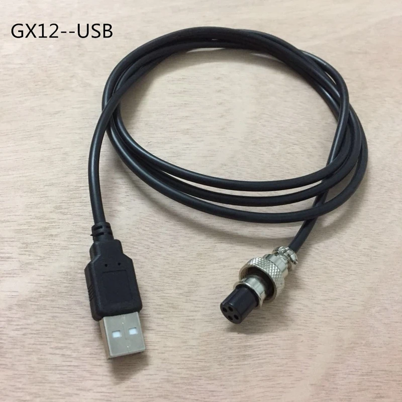 1 шт. водонепроницаемый авиационный разъем 5 ядер 6 USB с проводным
