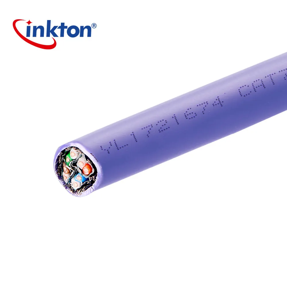 

Cheap UL/CE/RoHS/ISO9001 Inkton 10 Gigabit STP LSZH Ethernet Cable cat 7 network cat7 cable