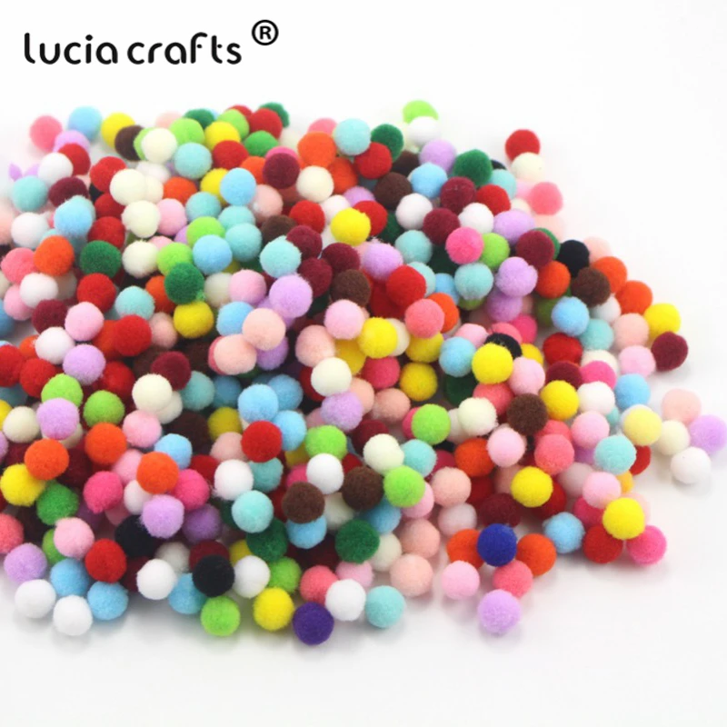 

8mm/10mm/15mm/20mm/25mm/30mm Fluffy Soft Pompom Plush Pom Poms Ball DIY Handmade Sewing Craft Kids Toy Wedding Decorations K0402